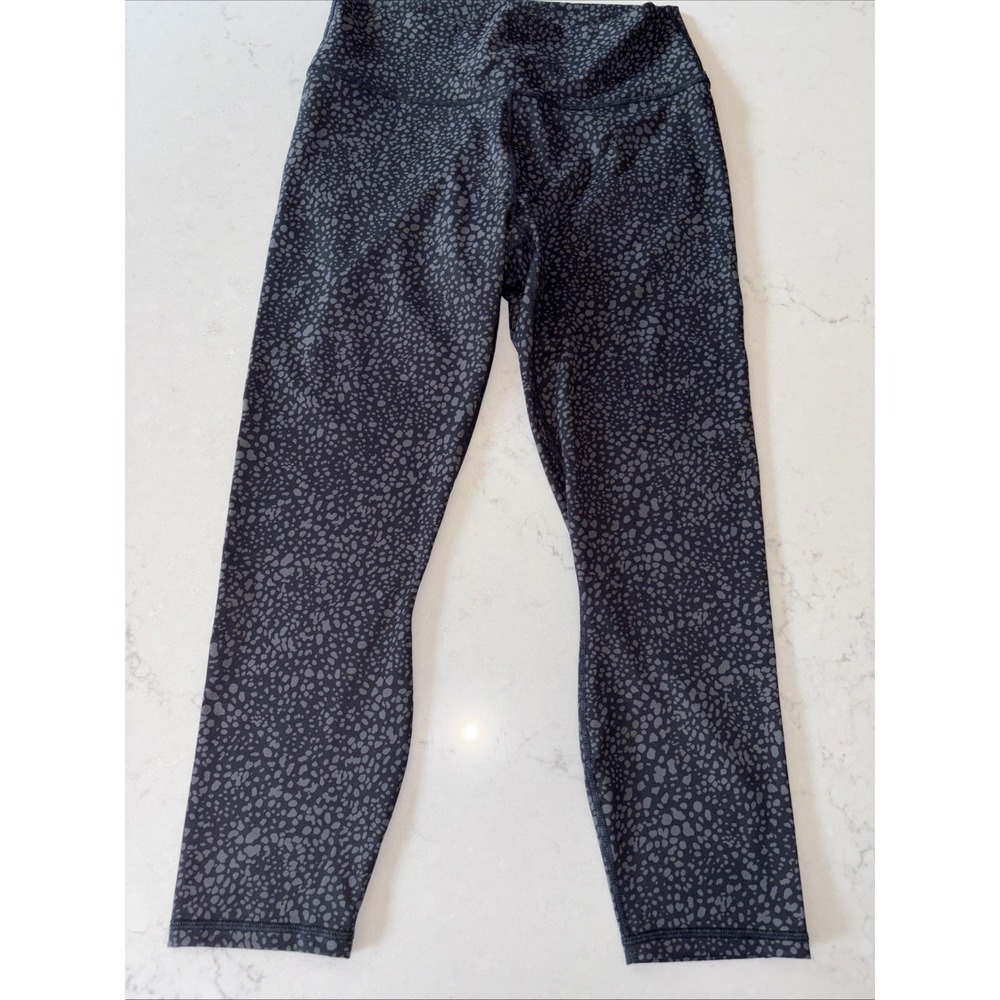 Fabletics Black Patterned Leggings